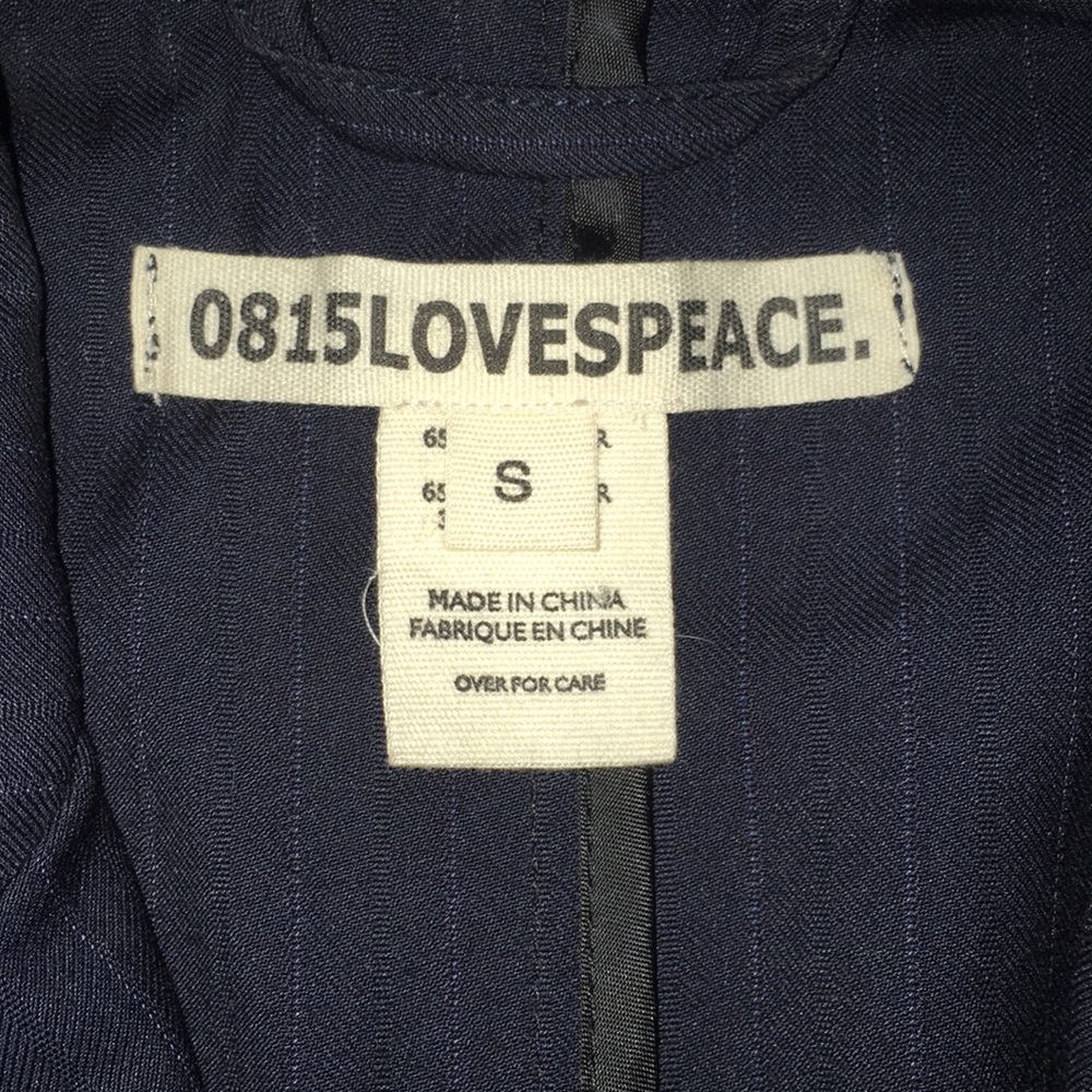 Blazer Jacket With Crest Size Small - image 6